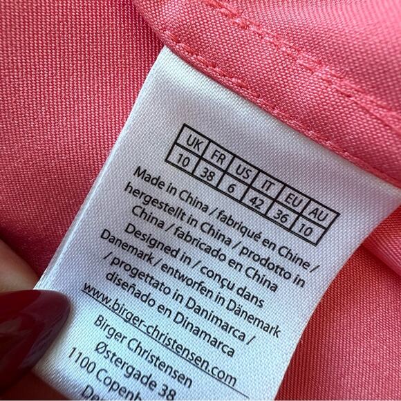 ROTATE women atlas dress size 6 US - Picture 9 of 9